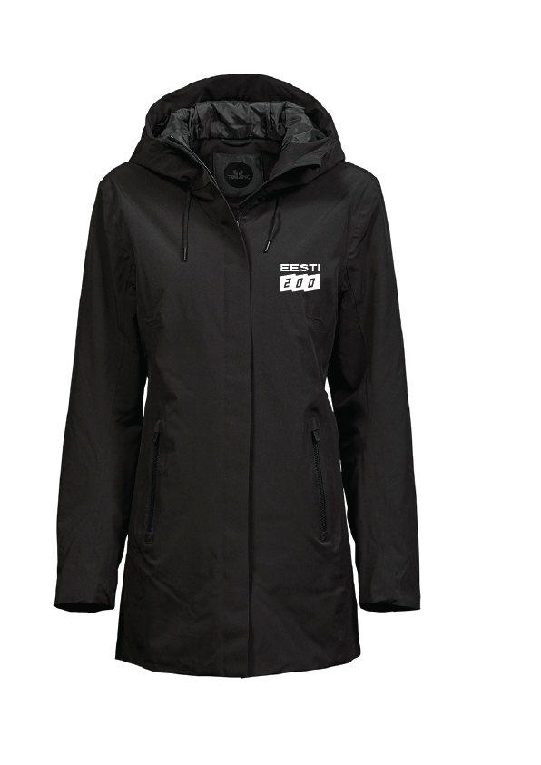PARKA naiste valge logo