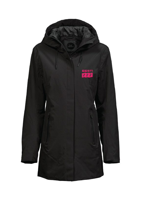 PARKA naiste roosa logo