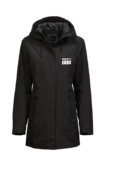 PARKA naiste valge logo